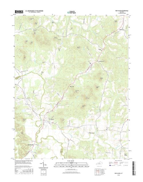 MyTopo New Haven, Kentucky USGS Quad Topo Map