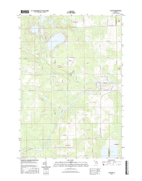 MyTopo Hillman, Michigan USGS Quad Topo Map