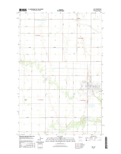 MyTopo Ada, Minnesota USGS Quad Topo Map