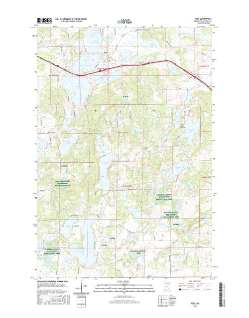 MyTopo Avon, Minnesota USGS Quad Topo Map