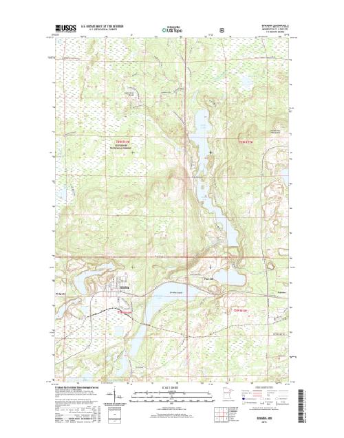 MyTopo Biwabik, Minnesota USGS Quad Topo Map
