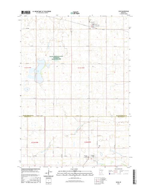 MyTopo Echo, Minnesota USGS Quad Topo Map