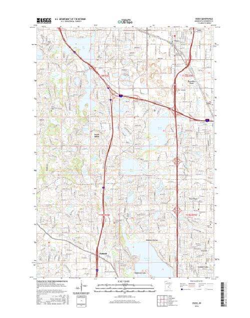 MyTopo Osseo, Minnesota USGS Quad Topo Map