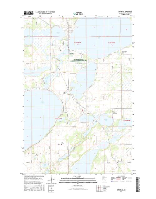 MyTopo Ottertail, Minnesota USGS Quad Topo Map