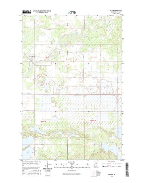 MyTopo Palisade, Minnesota USGS Quad Topo Map