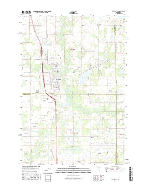 MyTopo Princeton, Minnesota USGS Quad Topo Map
