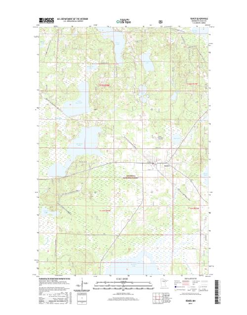 MyTopo Remer, Minnesota USGS Quad Topo Map