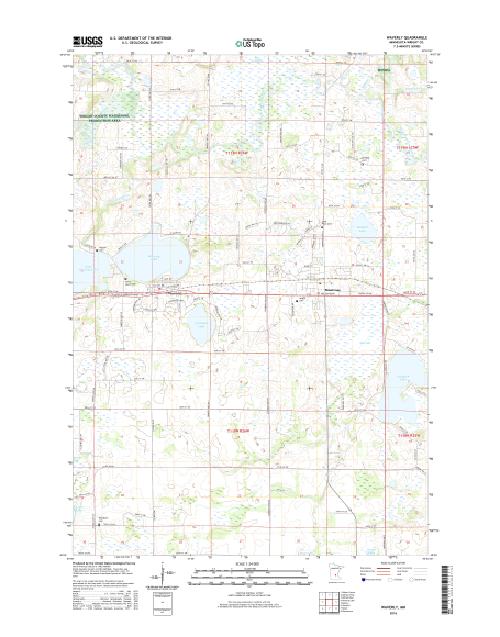 MyTopo Waverly, Minnesota USGS Quad Topo Map