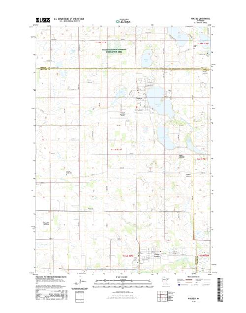 MyTopo Winsted, Minnesota USGS Quad Topo Map