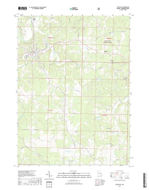 MyTopo Steelville, Missouri USGS Quad Topo Map