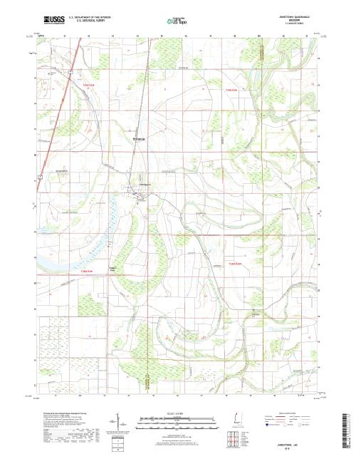 MyTopo Jonestown, Mississippi USGS Quad Topo Map
