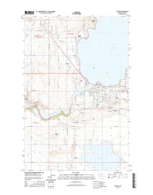 MyTopo Polson, Montana USGS Quad Topo Map