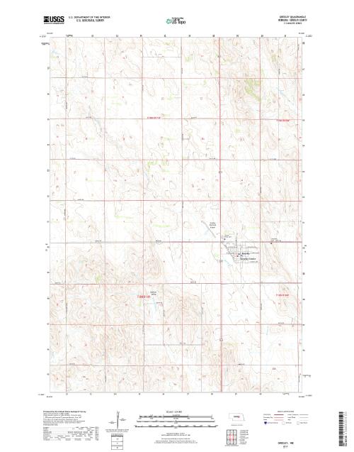 MyTopo Greeley, Nebraska USGS Quad Topo Map