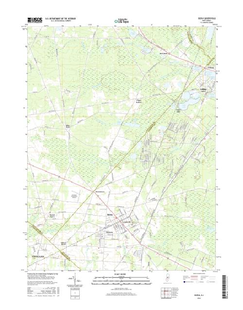 MyTopo Buena, New Jersey USGS Quad Topo Map