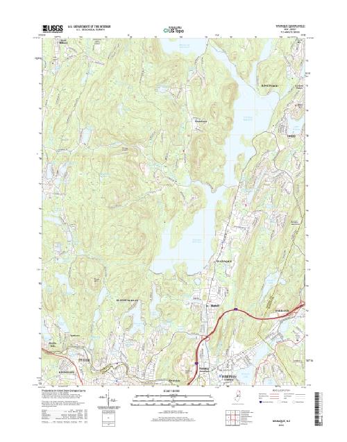 MyTopo Wanaque, New Jersey USGS Quad Topo Map