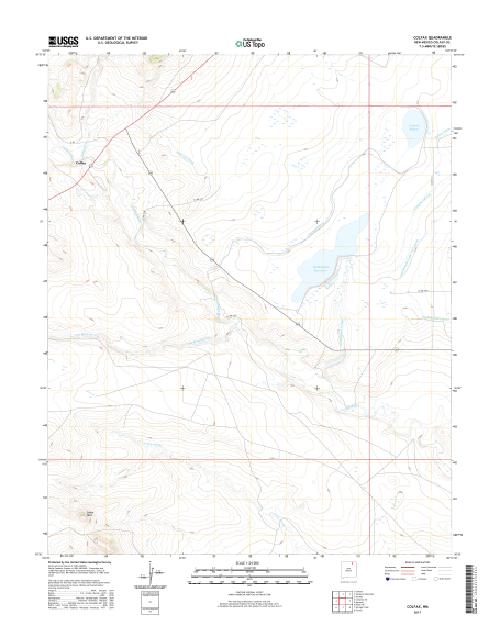 MyTopo Colfax, New Mexico USGS Quad Topo Map