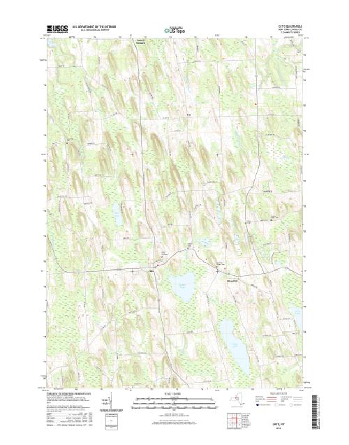 MyTopo Cato, New York USGS Quad Topo Map