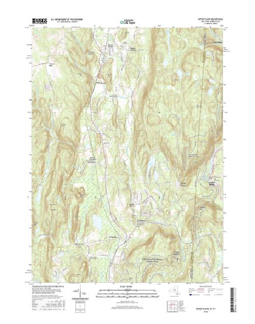 MyTopo Dover Plains, New York USGS Quad Topo Map
