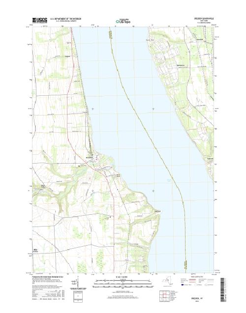 MyTopo Dresden, New York USGS Quad Topo Map