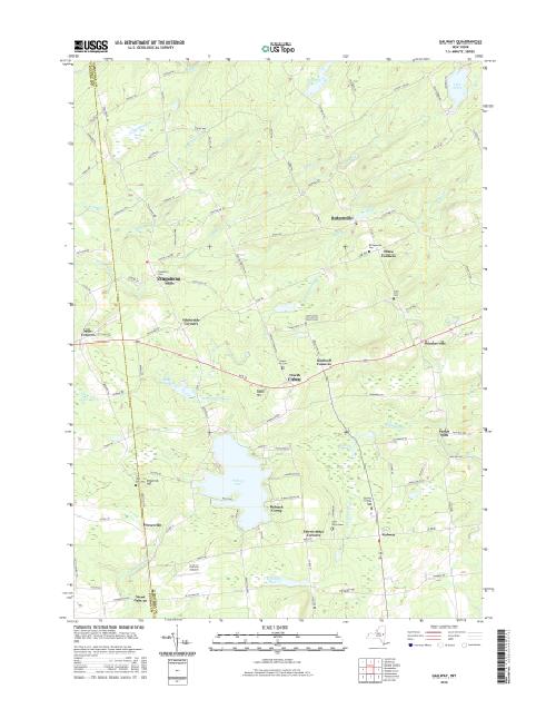 MyTopo Galway, New York USGS Quad Topo Map