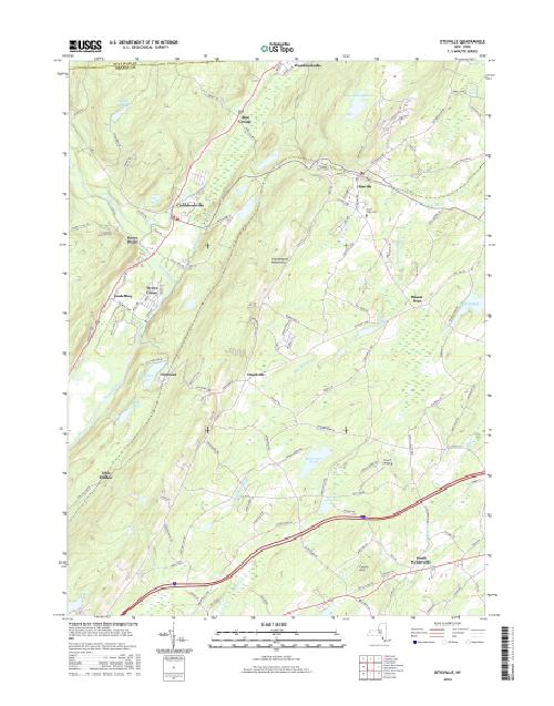 MyTopo Otisville, New York USGS Quad Topo Map