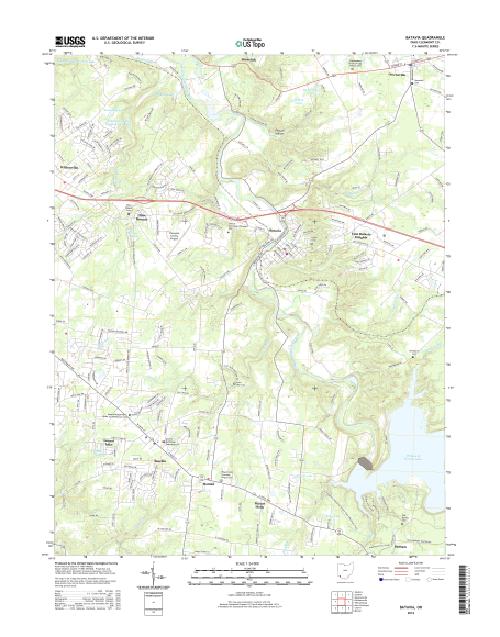 MyTopo Batavia, Ohio USGS Quad Topo Map
