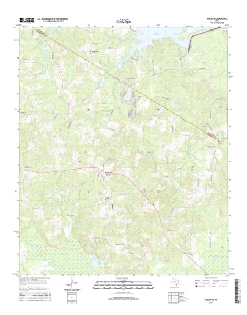 MyTopo Harleton, Texas USGS Quad Topo Map
