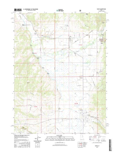MyTopo Kamas, Utah USGS Quad Topo Map