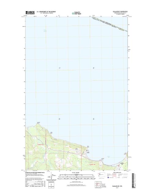 MyTopo Clallam Bay, Washington USGS Quad Topo Map