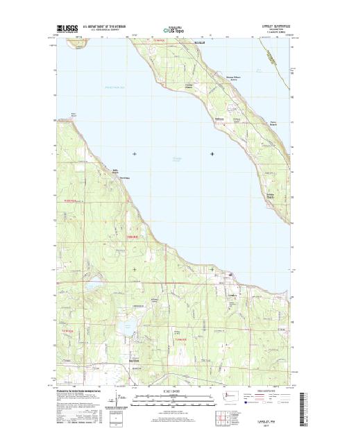 MyTopo Langley, Washington USGS Quad Topo Map