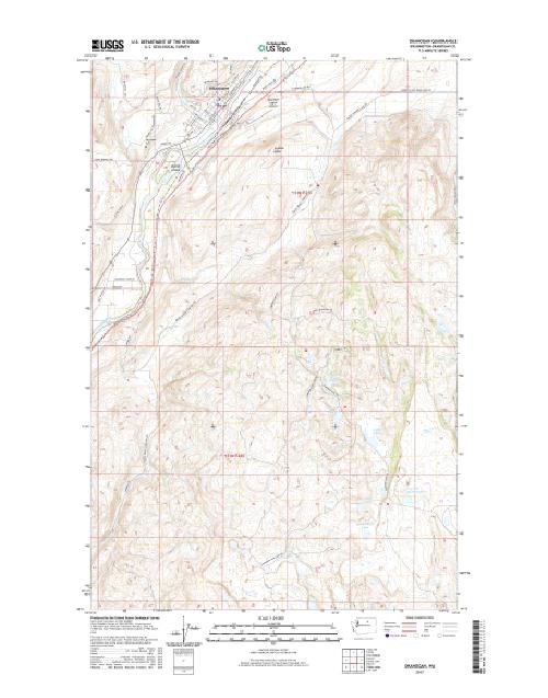 MyTopo Okanogan, Washington USGS Quad Topo Map