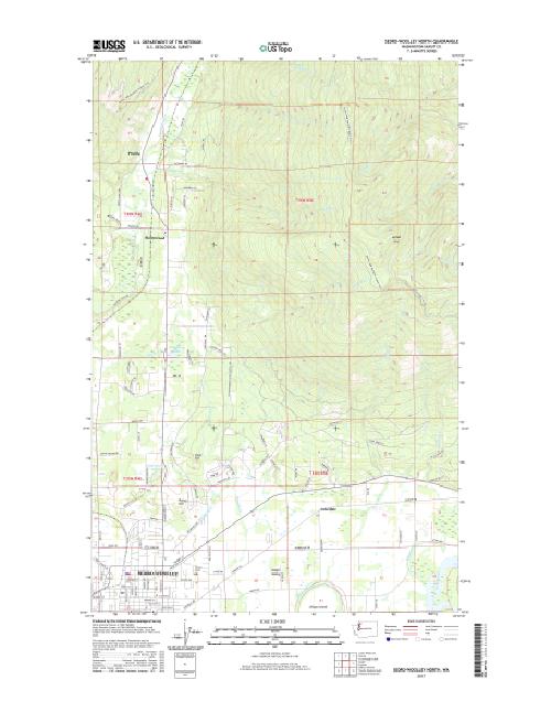 MyTopo SedroWoolley North, Washington USGS Quad Topo Map