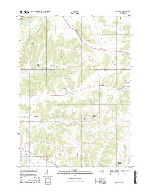MyTopo Black Earth, Wisconsin USGS Quad Topo Map