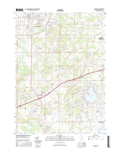 MyTopo Muskego, Wisconsin USGS Quad Topo Map