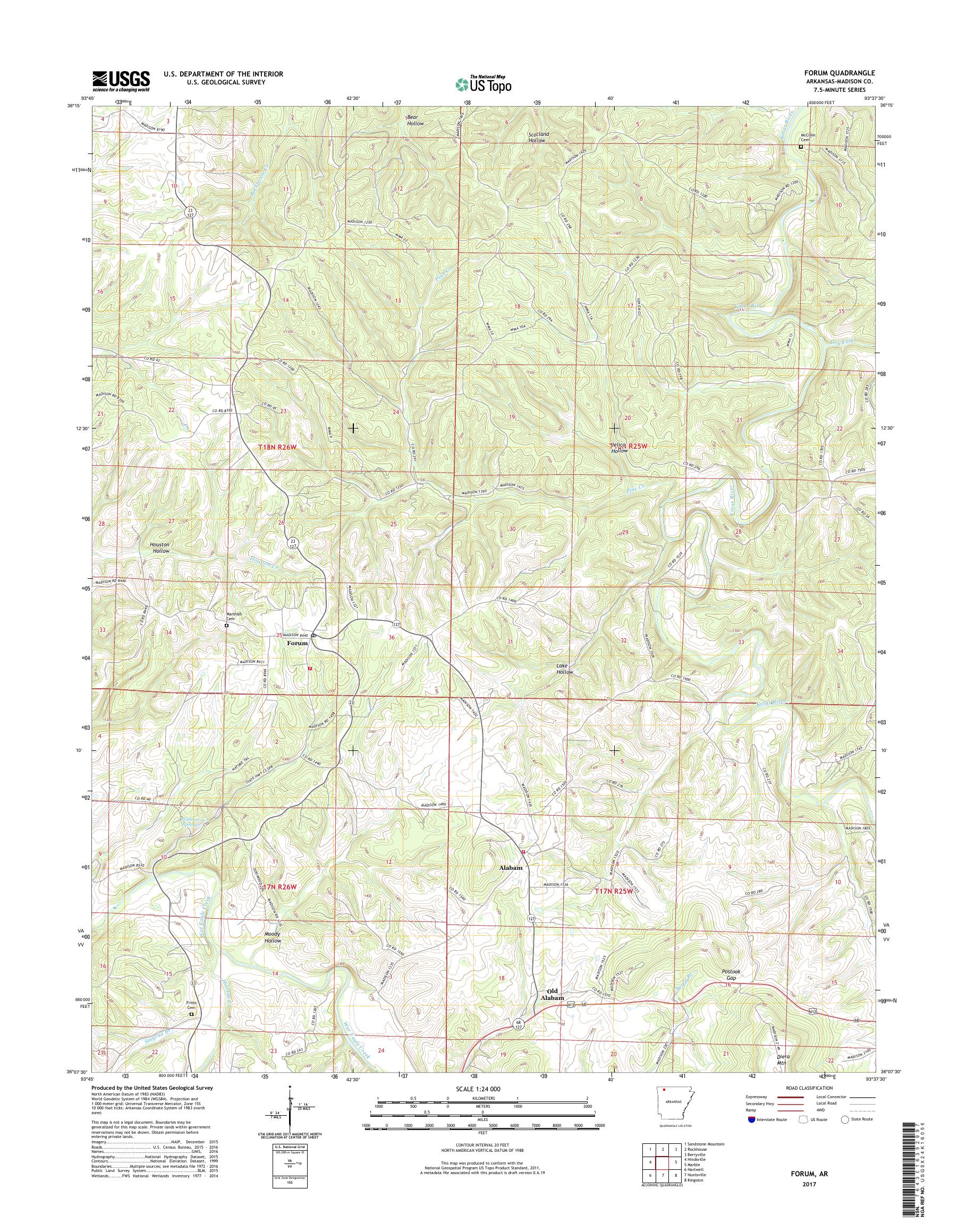MyTopo Forum, Arkansas USGS Quad Topo Map