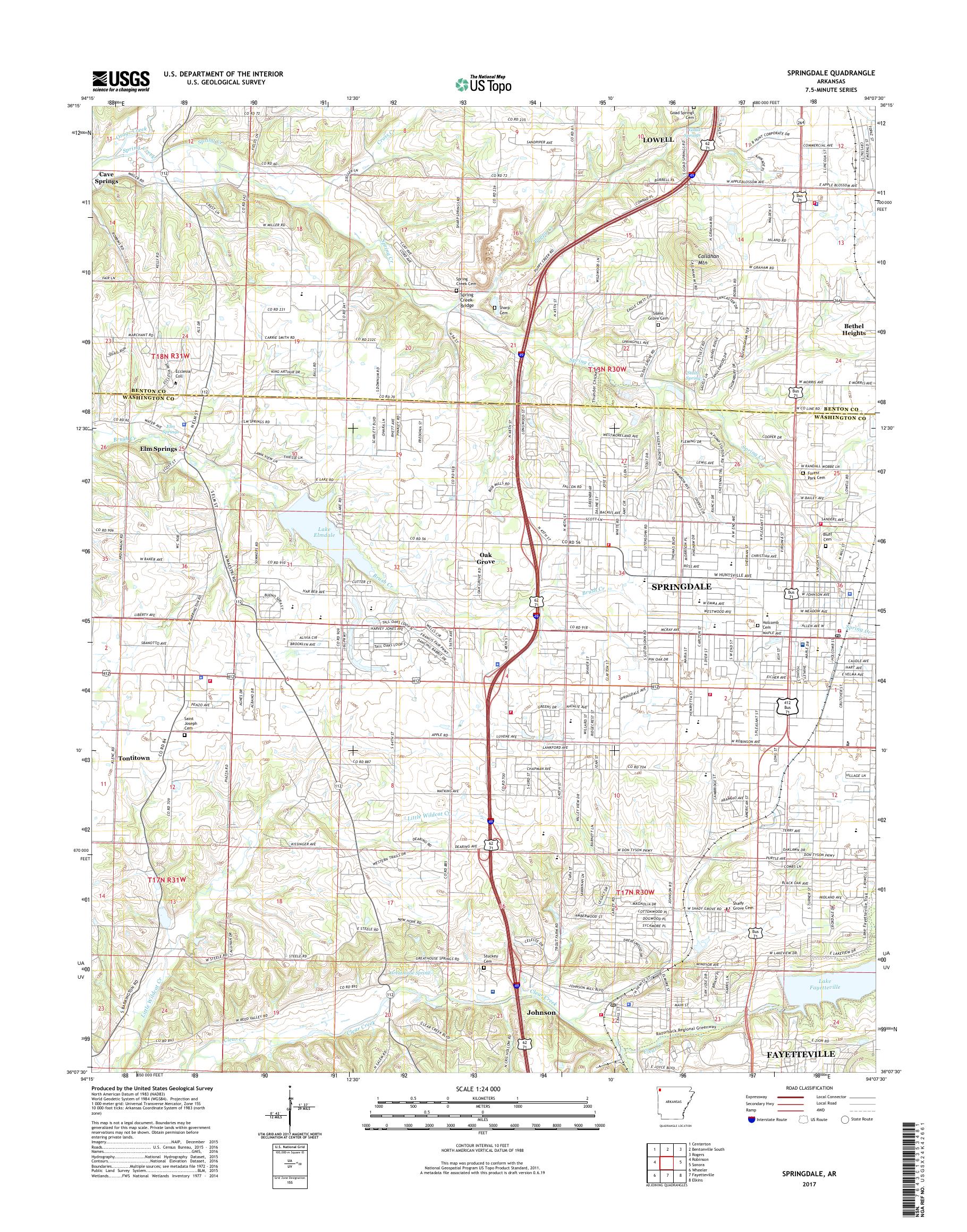 Springdale Ar Zip Code Map United States Map