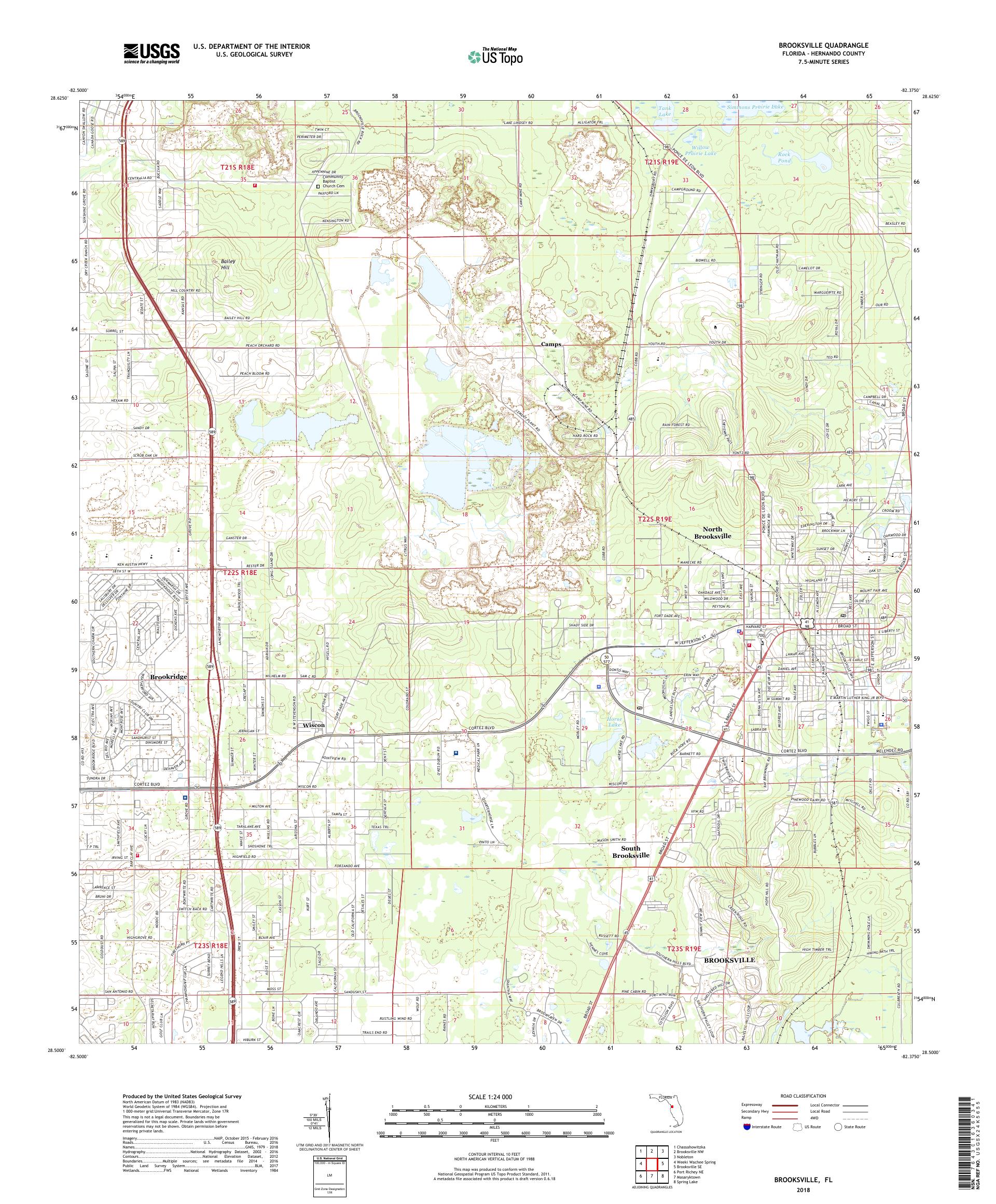 Where Is Brooksville Florida On A Map