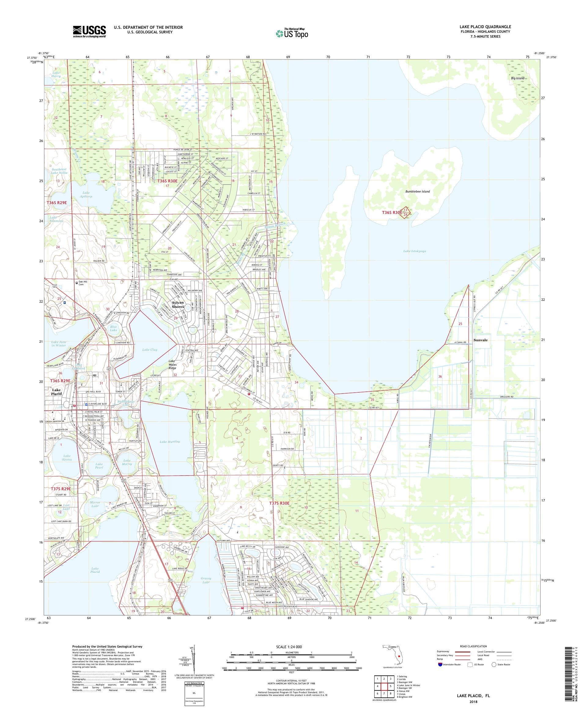 Lake Placid Fl Zip Code Map United States Map