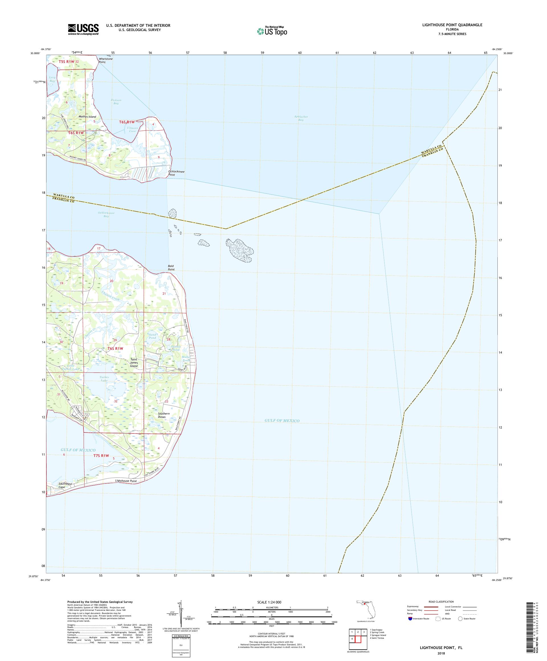 mytopo-lighthouse-point-florida-usgs-quad-topo-map