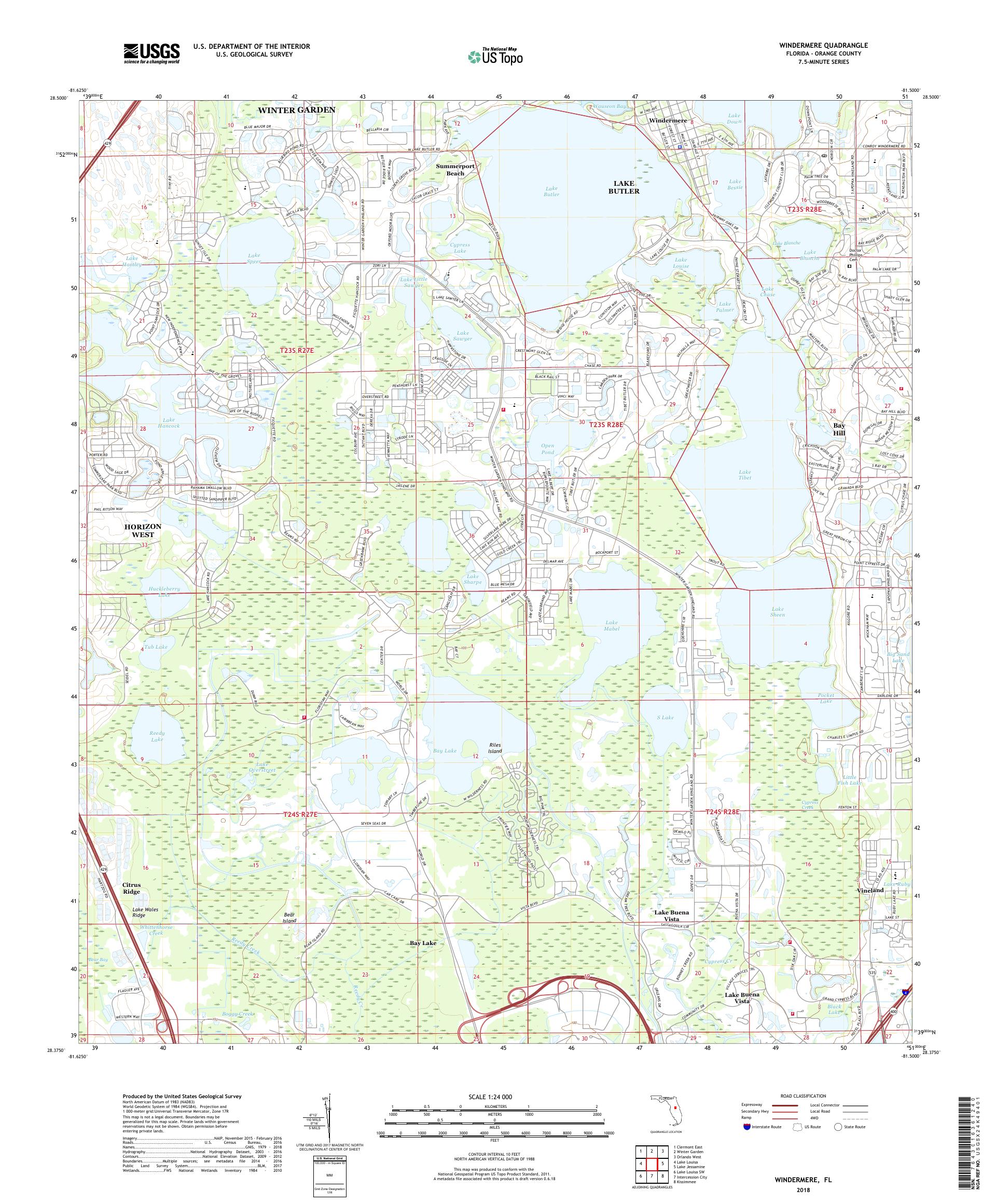 Zip Code Map Windermere Fl Map of world