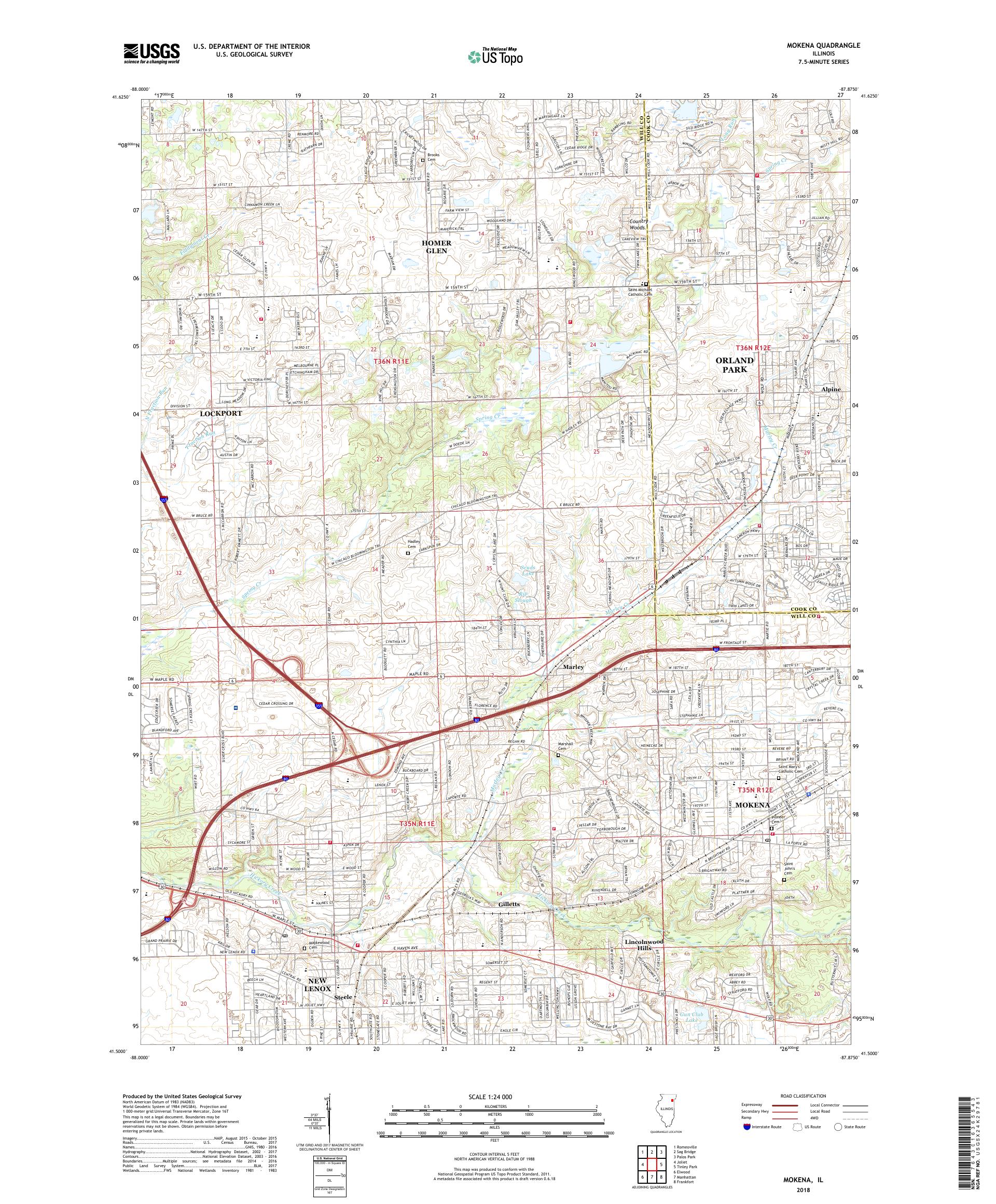 Mokena Il Zip Code Map United States Map
