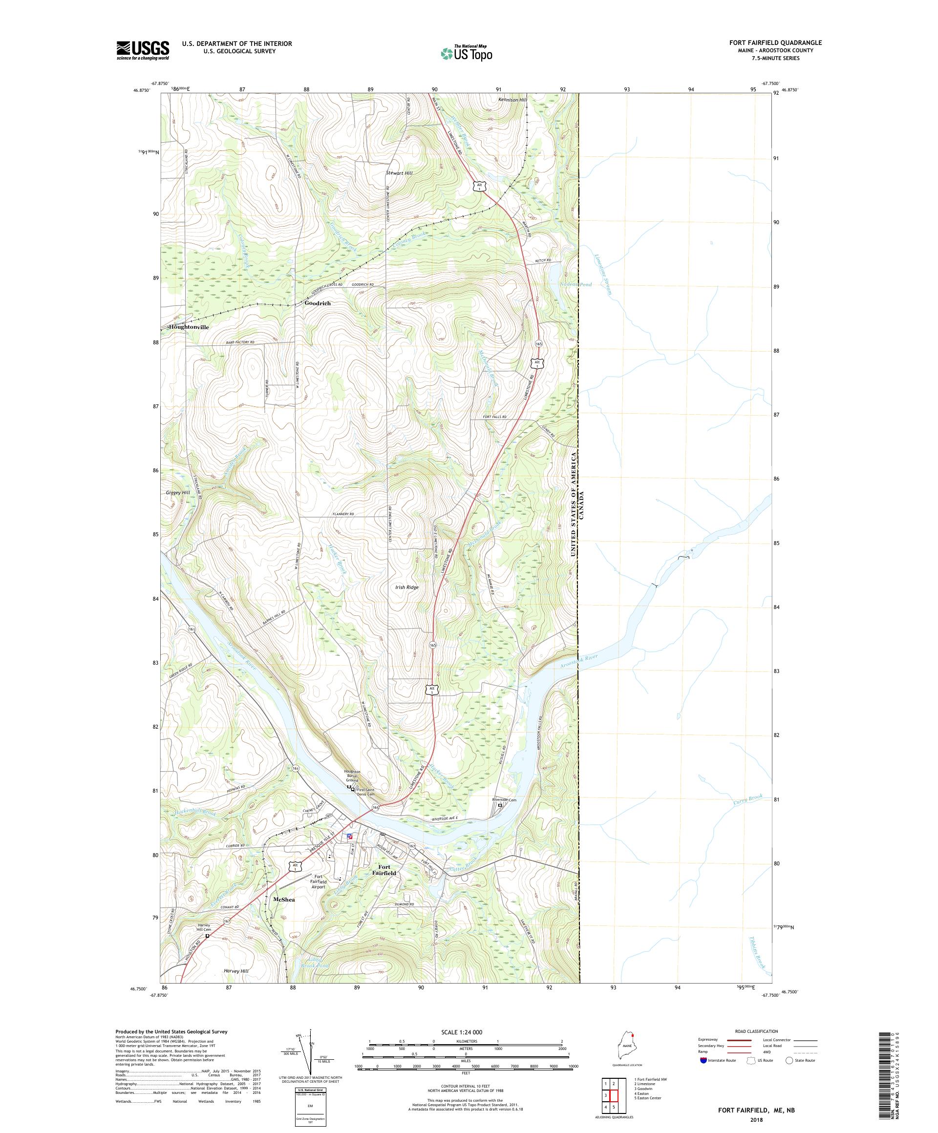 Town Of Fort Fairfield Maine Tax Maps