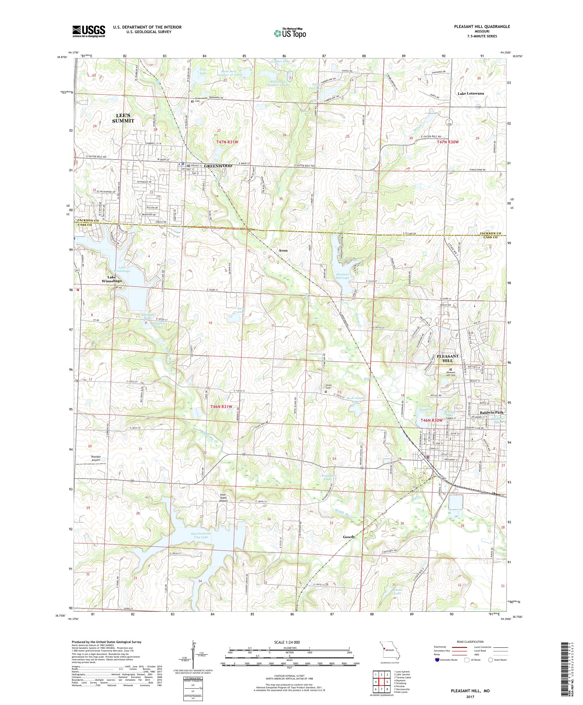 mytopo-pleasant-hill-missouri-usgs-quad-topo-map