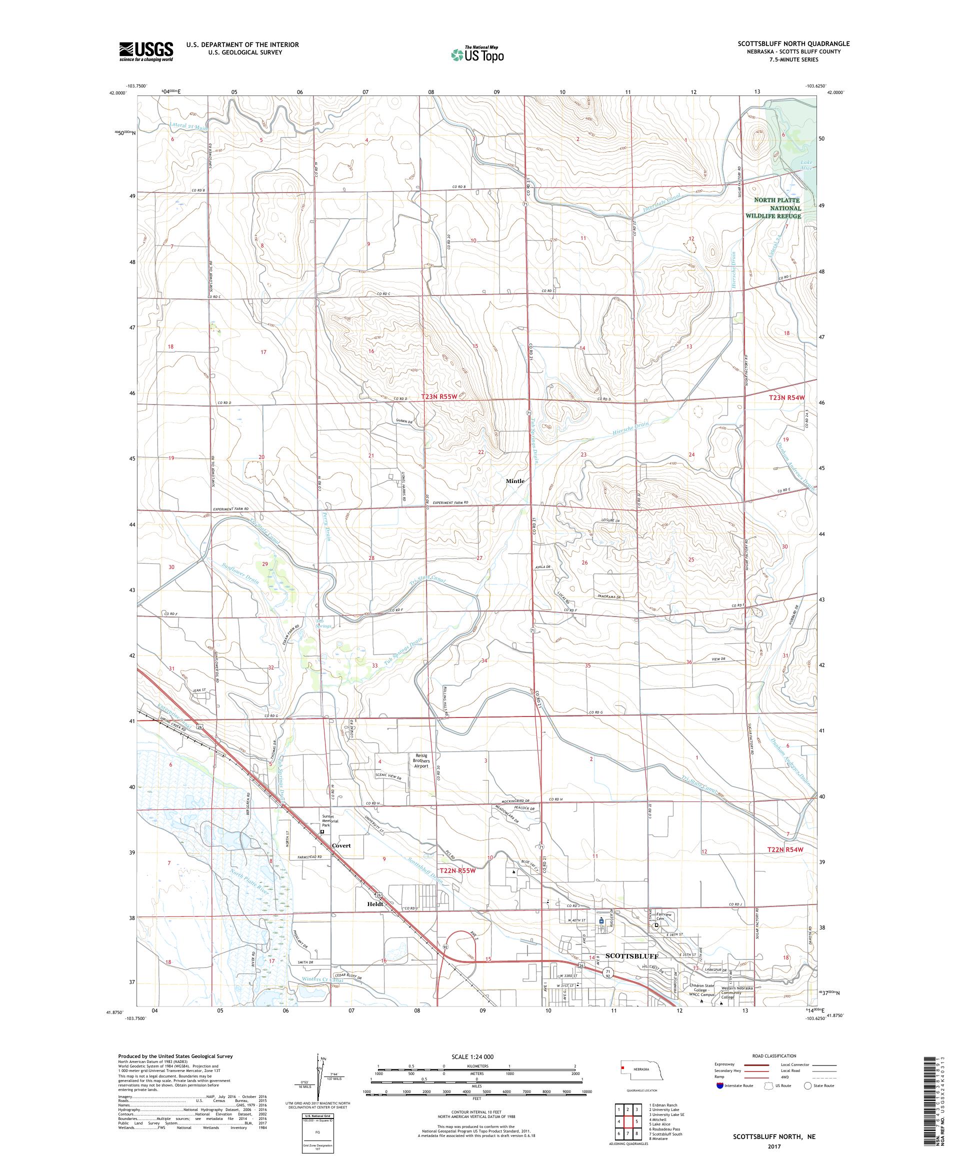 Scottsbluff Ne Zip Code Map Map