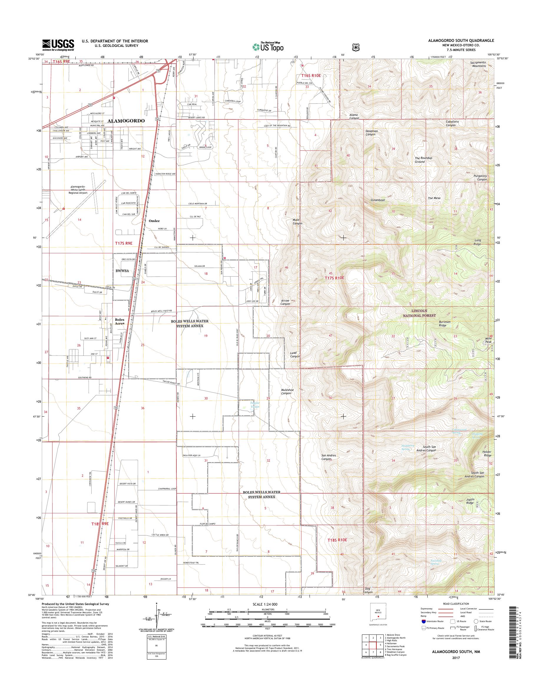 mytopo-alamogordo-south-new-mexico-usgs-quad-topo-map