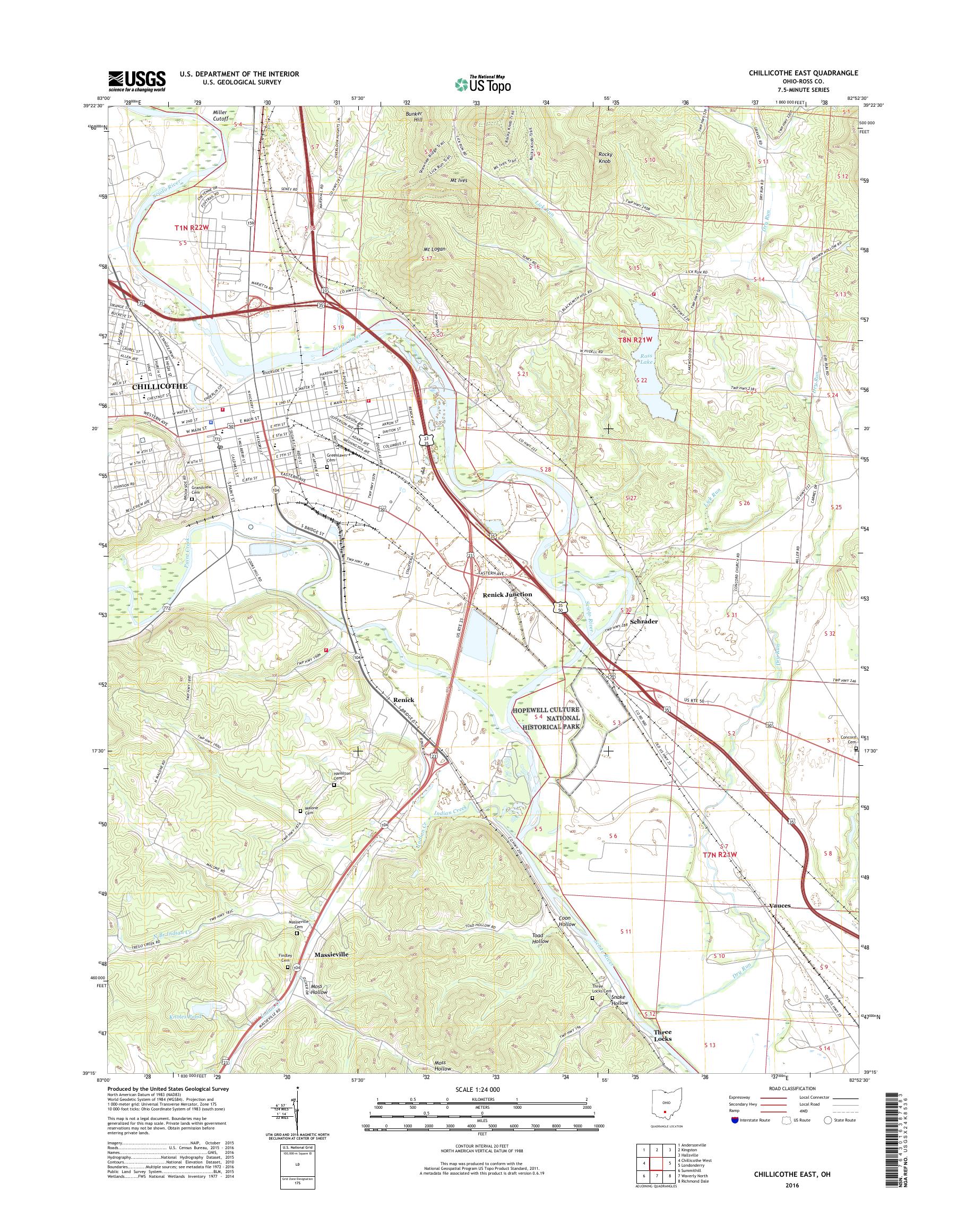 chillicothe-ohio-zip-code-map-map