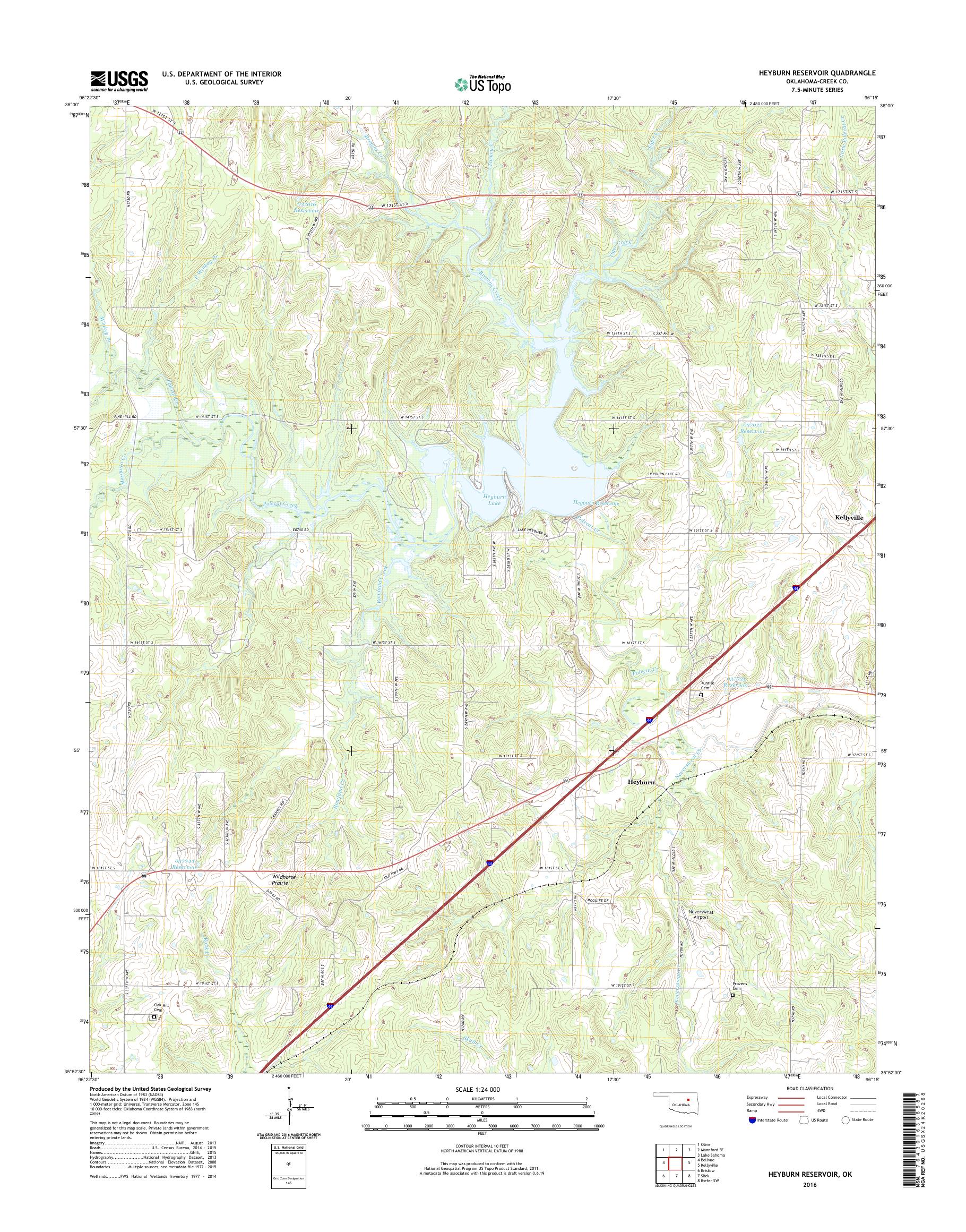 Heyburn State Park Map