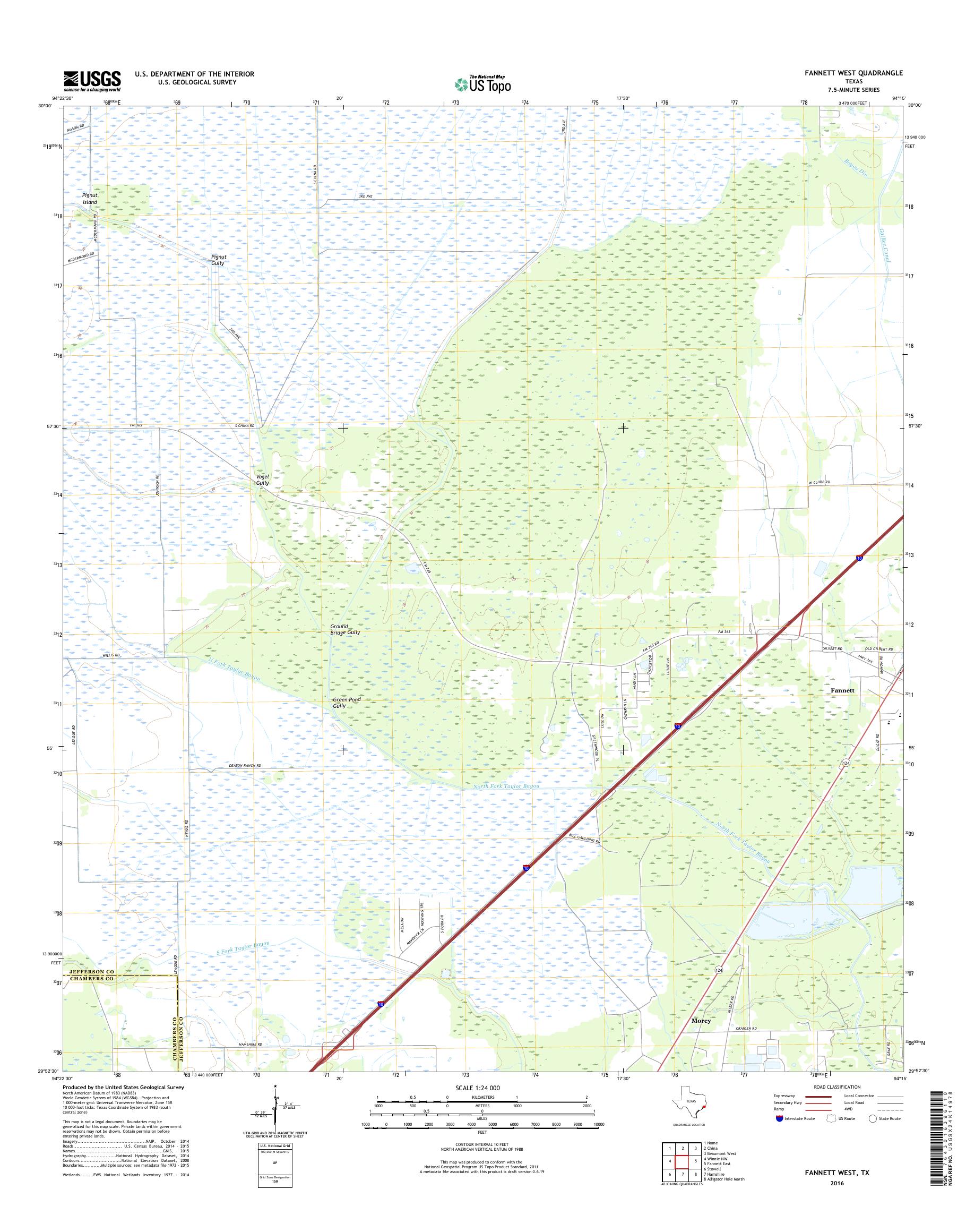 MyTopo West, Texas USGS Quad Topo Map