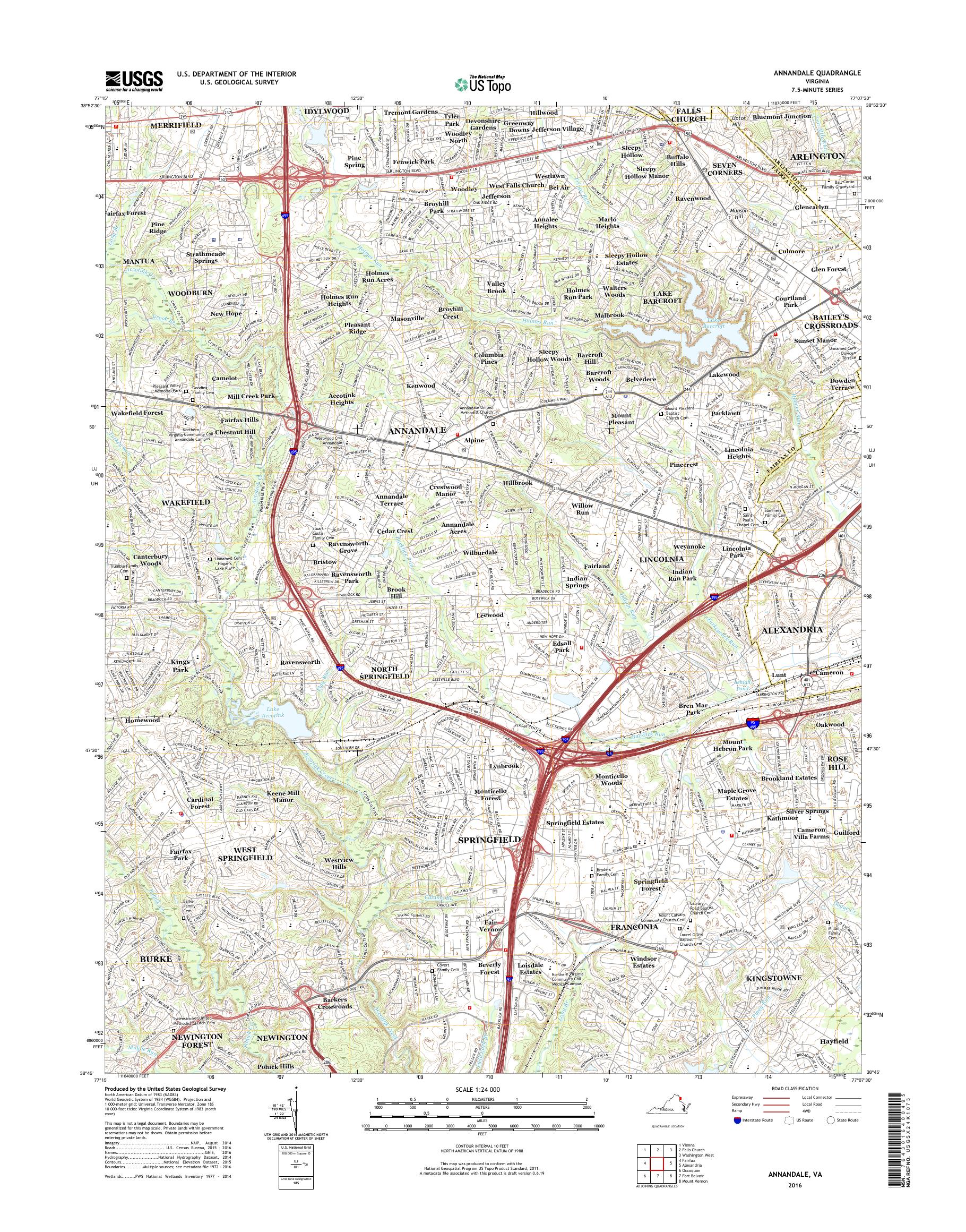 Annandale Va Zip Code Map Map of world