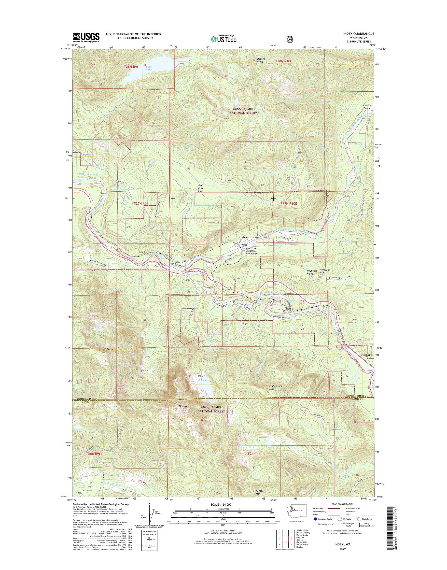 Image Trader Grant County Washington USGS Topographic Maps on CD